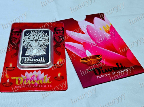 Pamp diwali 1oz silver - bar, 999