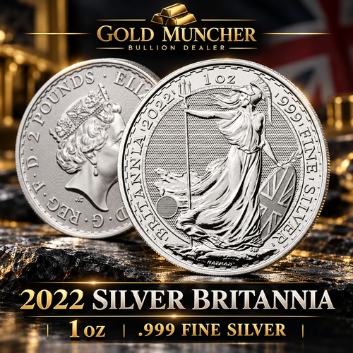 2022 silver britannia 1oz - 2022,