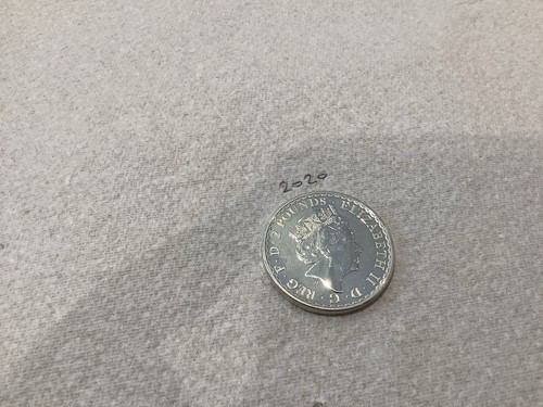 2020 1oz silver britannia coin - britannia,