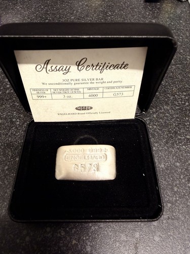 Engelhard revived 3oz 999 - engelhard,