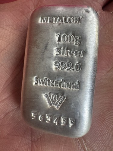 Metalor 100g silver - 100g,