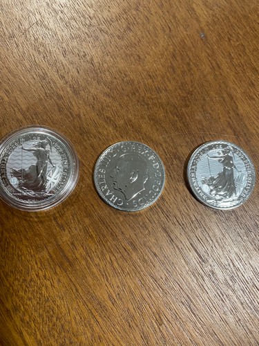 Silver 1oz britania - britania, x3