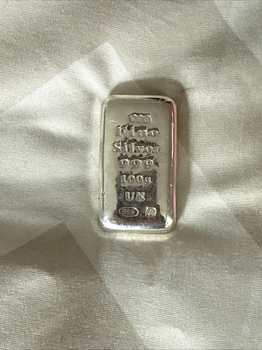 Silver bar bullion - bullion, 100g
