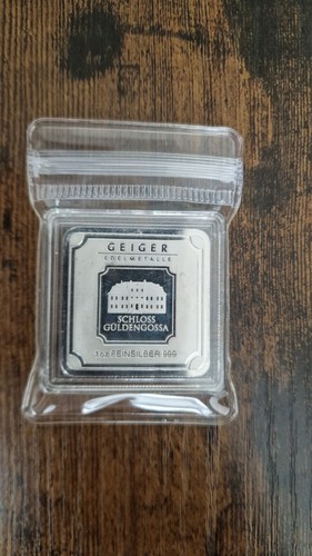 Geiger silver bar 999 - 1,