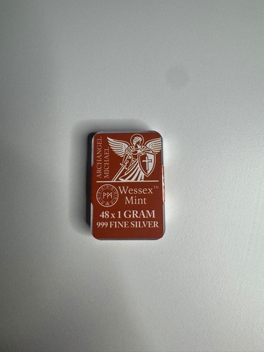 Wessex mint 48x silver bars - 48x,