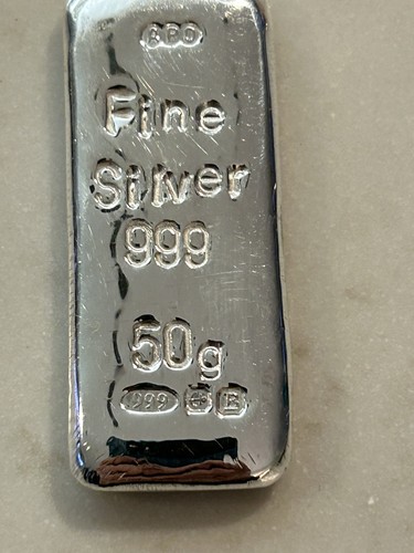 Silver ingot bar - bar,