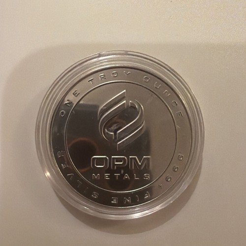 Opm metals 1oz silver round - 1oz,