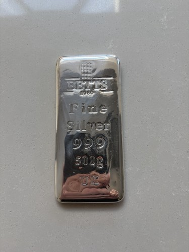 Silver bullion 999 fine 2 - bullion, .999
