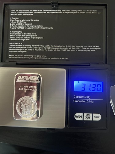 Apmex 999 fine - fine, bullion
