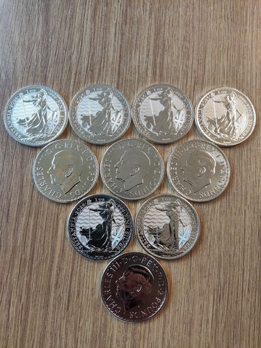 10x 2026 silver britannia 1oz - 2026,