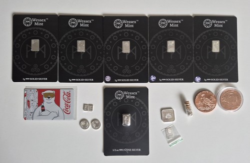 Silver bullion gold copper - gold, an