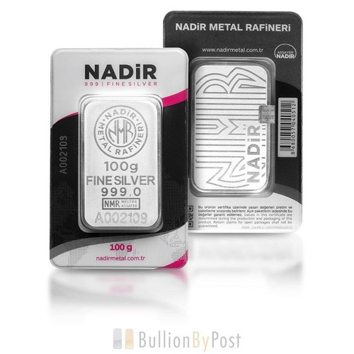 Nadir 100 gram silver - 100,