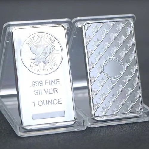 Usa silver bullion bar - usa,