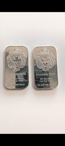 Silver bar - 2x,