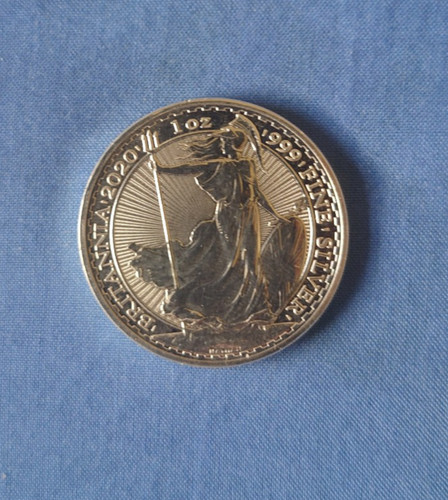 Britannia 1oz 999 fine silver - britannia, .999