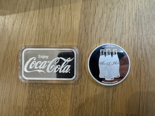 Silver coke coin - 2,