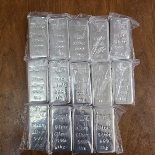 1kg silver bullion - bullion, bar