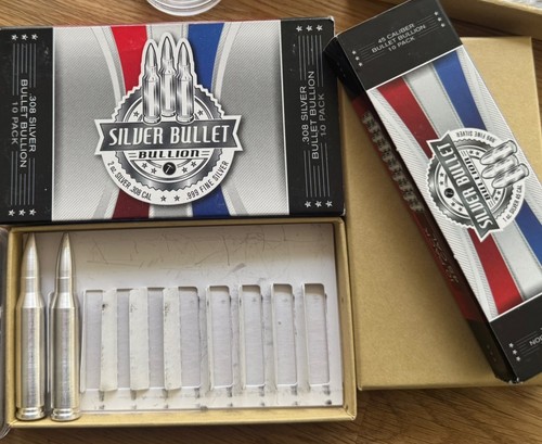 2oz silver bullet - .999, fine
