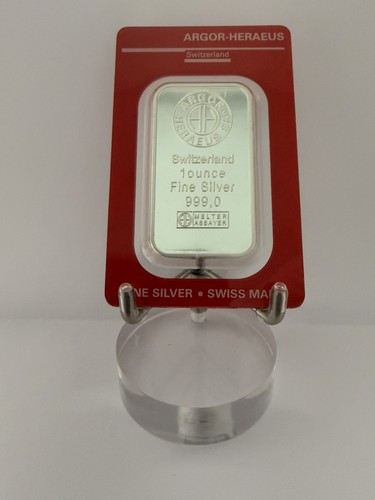 1oz silver argor heraeus - 1oz,