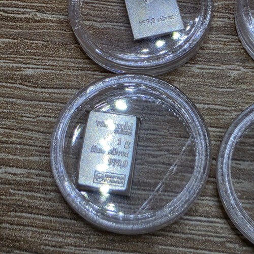 Gram silver bar valcambi - 1,