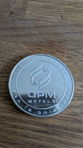1oz silver rounds opm metals - rounds,