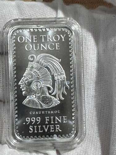 1oz aztec calendar silver - aztec,