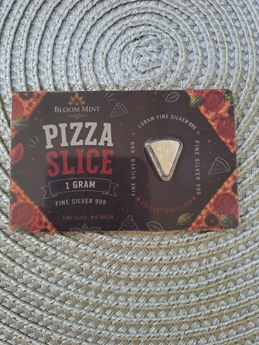 Bloom mint pizza slice - mint,