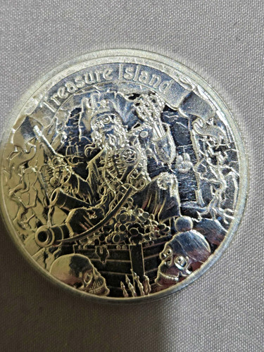Niue 2026 treasure island 1 - island, $2