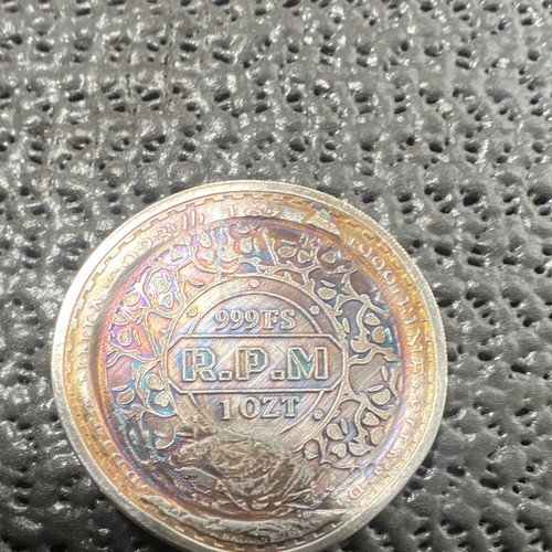 999 fine silver round - r.p.m,