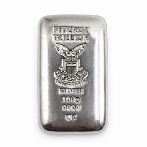 Fitzroy bullion 100g 9999 fine - fitzroy,