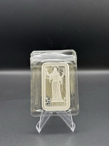 1oz lady justice silver - of,