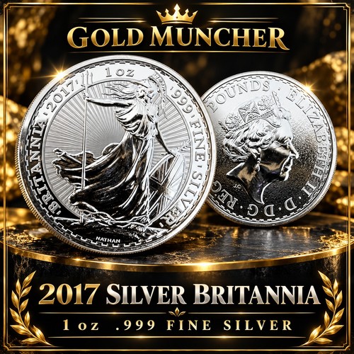 2017 1oz silver britannia coin - 2017,