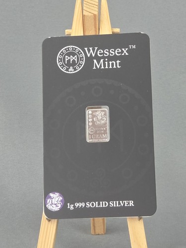 Wessex mint silver bullion - silver, 1g