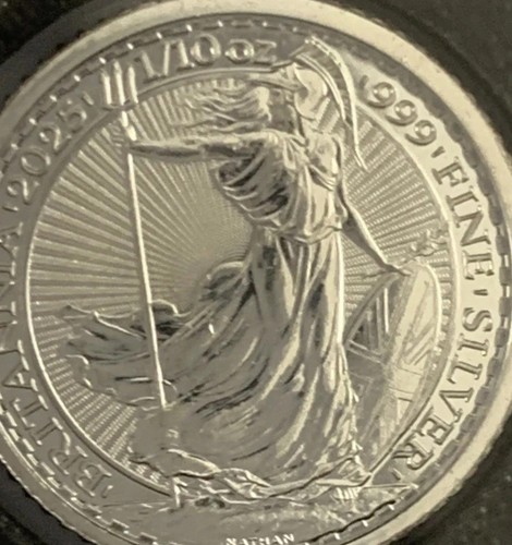 Britannia coin solid - britannia,